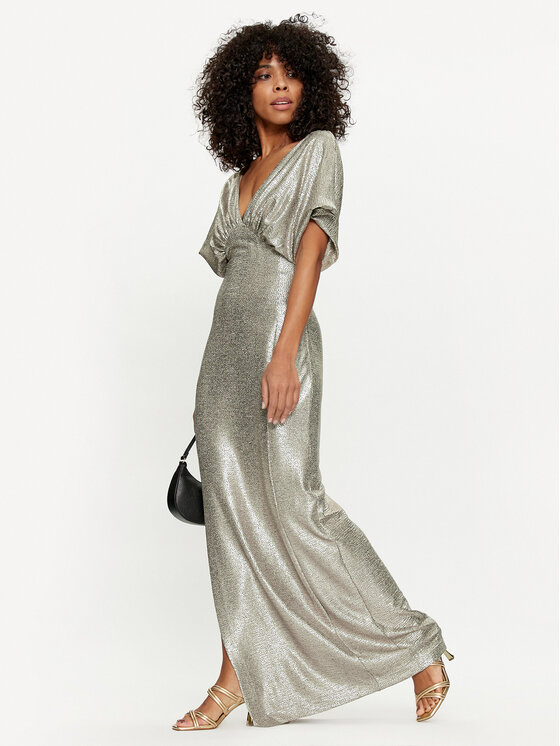 LOLA CASADEMUNT LOLA CASADEMUNT Õhtune kleit MS2416014 Kuldne Regular Fit