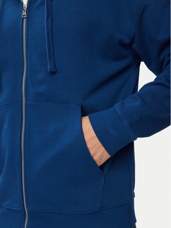 HUGO HUGO Bluza Dapozip 50548651 Niebieski Relaxed Fit