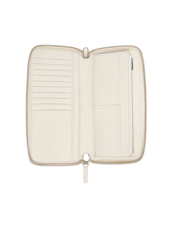 Marc Jacobs Marc Jacobs Geldbörse The Leather Continental 2P4SMP015S02 Creme