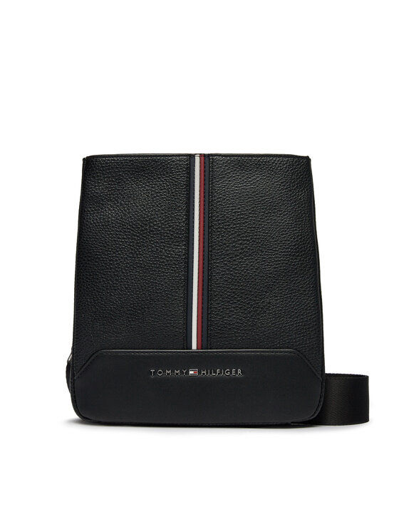 Tommy Hilfiger Tommy Hilfiger Geantă crossover Th Central Mini Crossover AM0AM11833 Negru