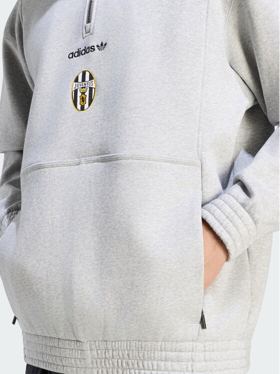 adidas adidas Bluza techniczna 172265 Szary jasny Loose Fit