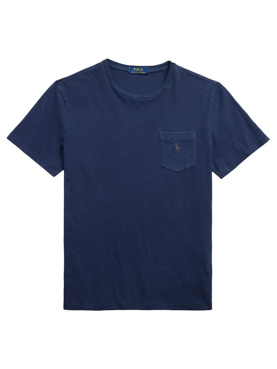 Polo Ralph Lauren Polo Ralph Lauren Marškinėliai 710964511001 Tamsiai mėlyna Regular Fit
