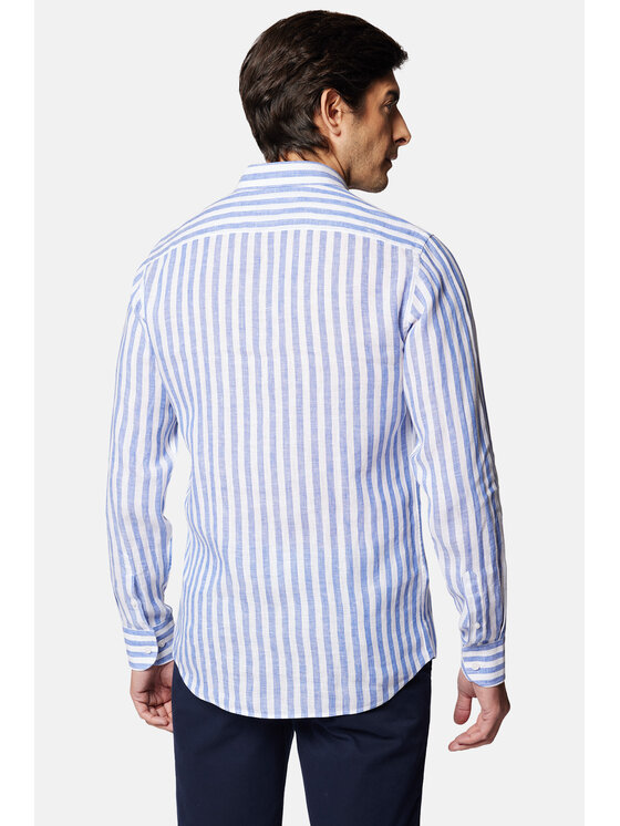 Lancerto Lancerto Koszula Charline KO073124000024 Niebieski Slim Fit