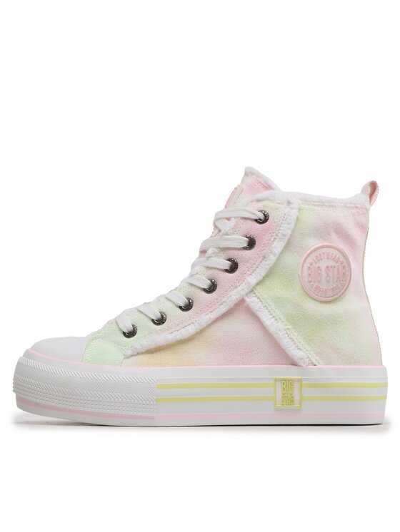 Big Star Shoes Big Star Shoes Кеди LL274177 Зелений