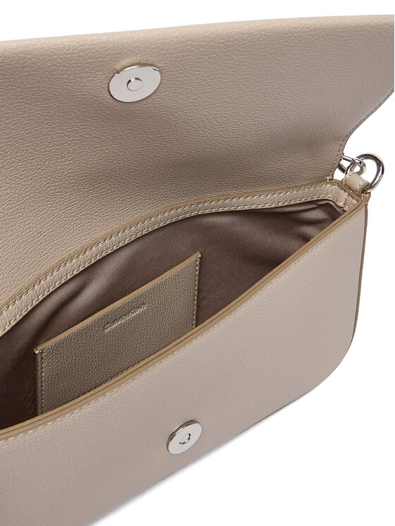 Calvin Klein Calvin Klein Τσάντα Minimal Monogram Shoulder Pouch LV04K3161G Μπεζ