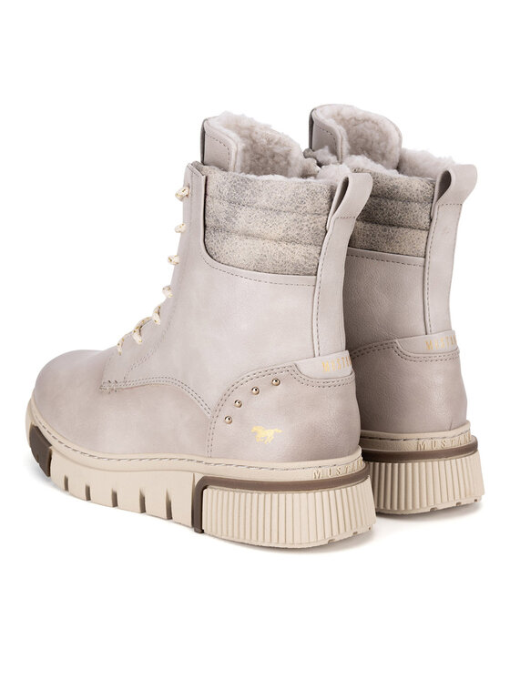 Mustang Mustang Schnürschuhe 1502-601-243 Grau