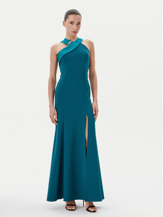 Rinascimento Rinascimento Estélyi ruha CFC0019847002 Zöld Regular Fit