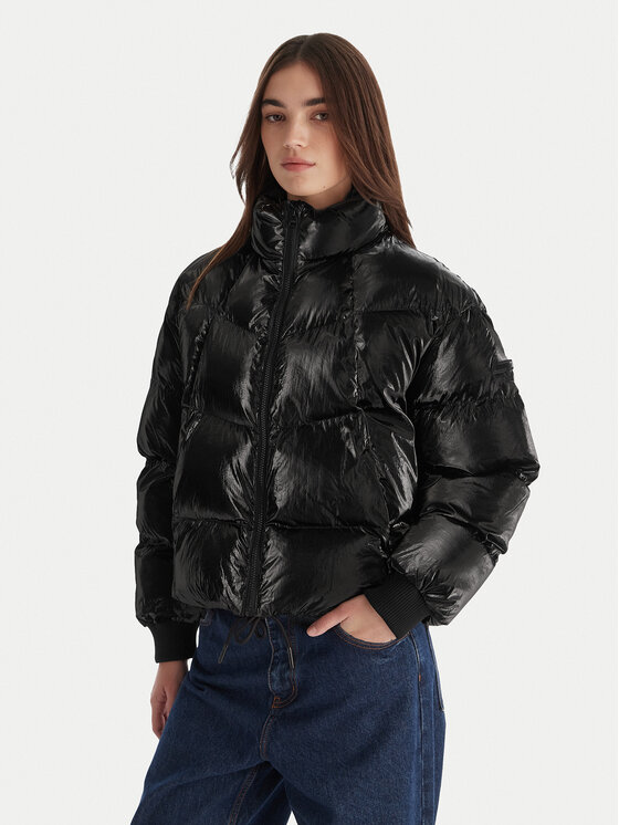 HUGO HUGO Geacă de iarnă Fiorella 50546368 Negru Regular Fit