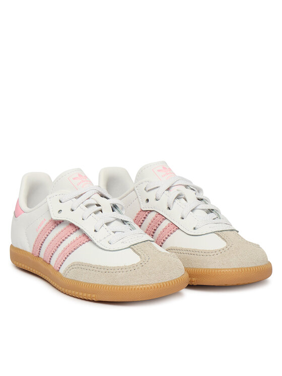 adidas adidas Сникърси Samba Og Comfort Closure Elastic Lace JQ2028 Бял