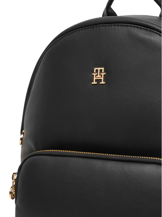 Tommy Hilfiger Tommy Hilfiger Batoh Popette Soft Dome AW0AW17652 Černá