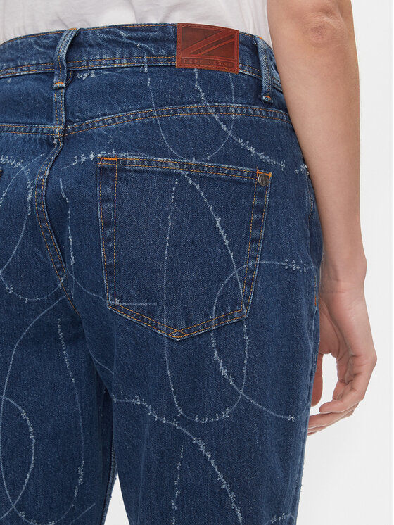 Pepe Jeans Pepe Jeans Traperice PL204607 Plava Tapered Fit