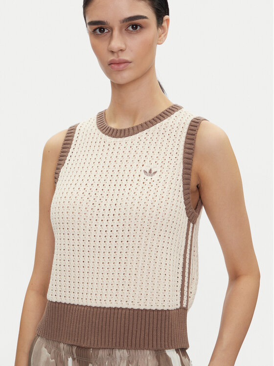 adidas adidas Džemper adicolor JD0904 Bež Regular Fit