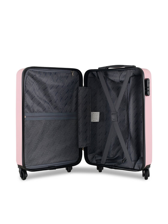 Semi Line Semi Line Valigia da cabina T5694-1 Rosa