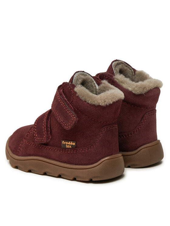Froddo Froddo Csizma Zeru Tex Furry Barefoot G2110149-5 M Piros