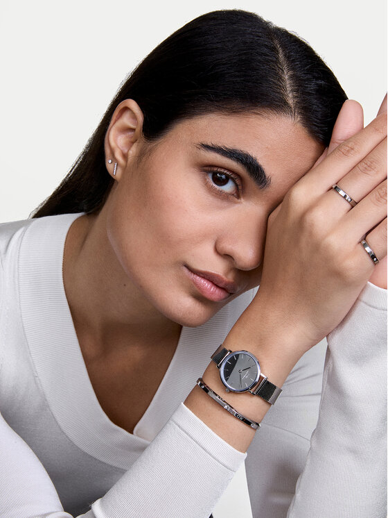 Daniel Wellington Daniel Wellington Sat Petite Reflection 28 DW00100796 Srebrna