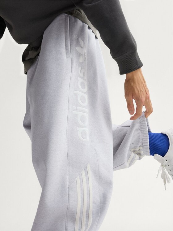 adidas adidas Donji dio trenerke 172437 Svijetlo siva Loose Fit