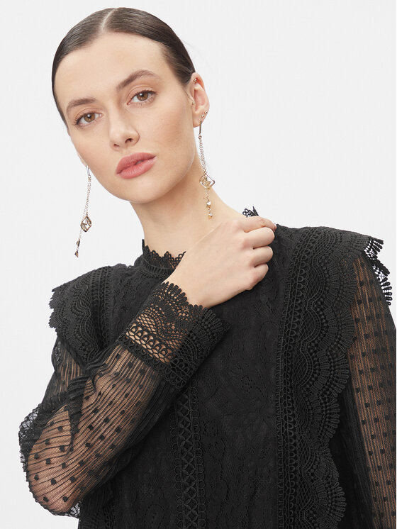ONLY ONLY Bluzka 15305687 Czarny Regular Fit
