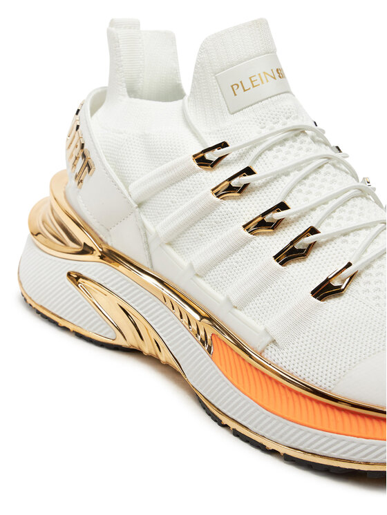 Plein Sport Plein Sport Sneakersy PADS USC0579 STE003N Biela