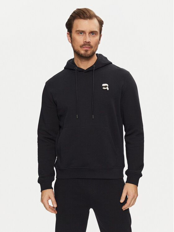 KARL LAGERFELD KARL LAGERFELD Mikina 705711 551900 Tmavomodrá Regular Fit