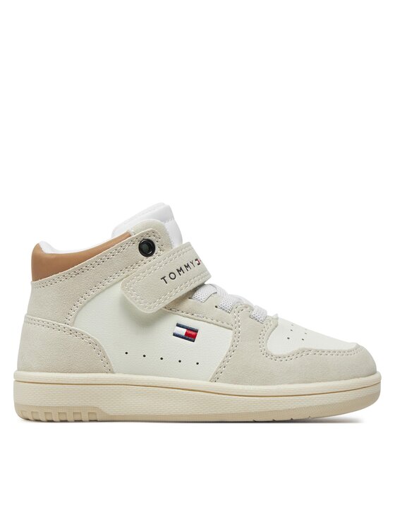 Sneakers Tommy Hilfiger High Top Lace-Up/Velcro SneakerT3X9-33342-1269 M Alb