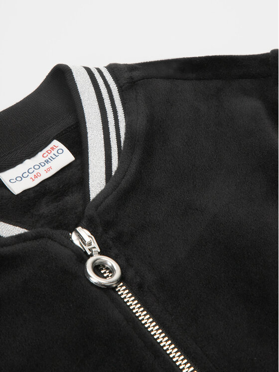 Coccodrillo Coccodrillo Bluză ZC3132201GGK Negru Regular Fit