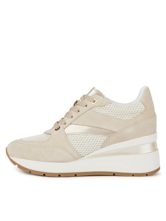 Geox Geox Sneakersy D Zosma D368LA 0AS22 C5AH6 Beżowy