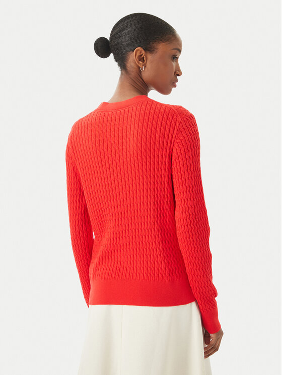 Tommy Hilfiger Tommy Hilfiger Pullover WW0WW44993 Rot Regular Fit