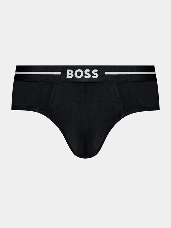 BOSS Boss Набір з 3 пар сліпів Bold Hipster Briefs 50510679 Чорний