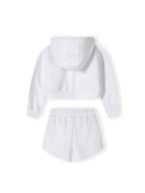 MINOTI MINOTI Bluza 22fleece68 Biały Regular Fit