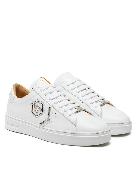 PHILIPP PLEIN PHILIPP PLEIN Sneakersy FADS MSC3997 PLE005N Biela