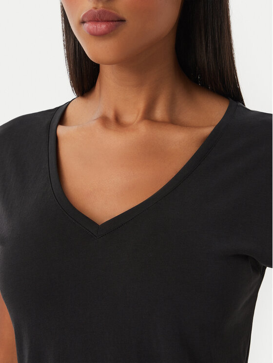 Vero Moda Vero Moda Tricou Filli 10247666 Negru Regular Fit