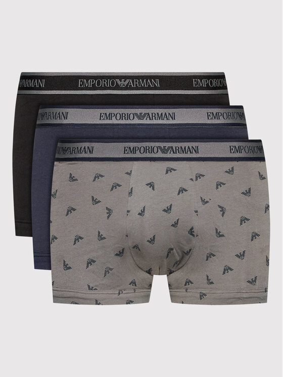 Emporio Armani Underwear Emporio Armani Underwear Komplet 3 par bokserek 111357 2F717 18721 Kolorowy