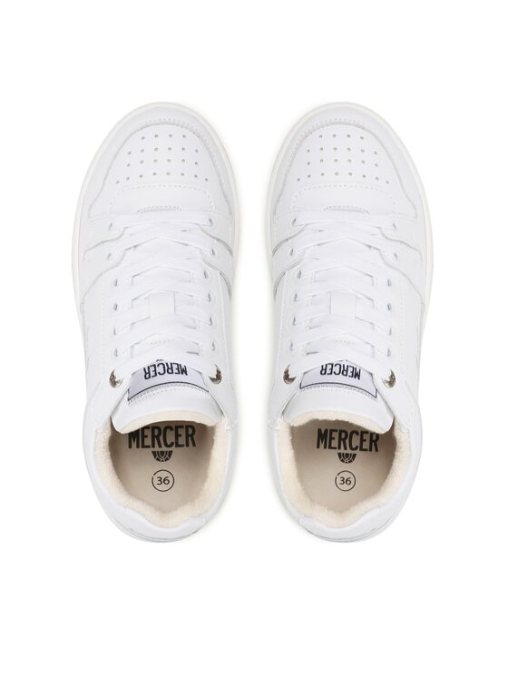 Mercer Amsterdam Mercer Amsterdam Sneakersy The Brooklyn ME231013 Bílá