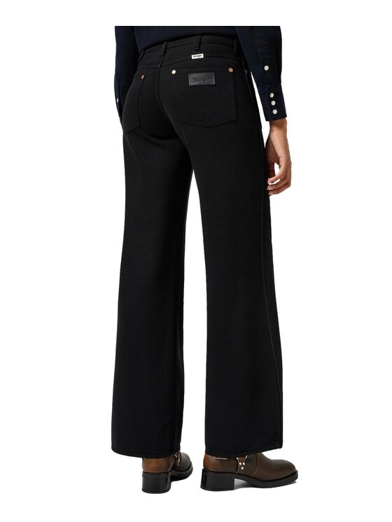 Wrangler Wrangler Jeansy 112356420 Czarny Bootcut Fit