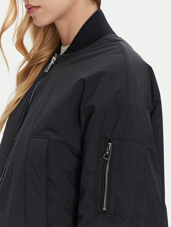 Marc O'Polo Marc O'Polo Bundy bomber 500 0808 70307 Tmavomodrá Relaxed Fit