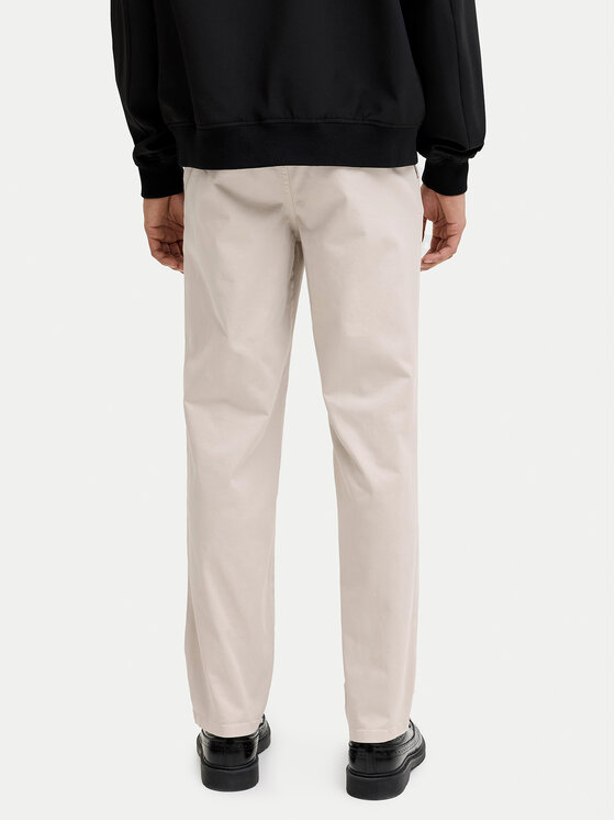 Jack & Jones Jack & Jones Чино панталони Lie Vance 12292970 Екрю Regular Fit