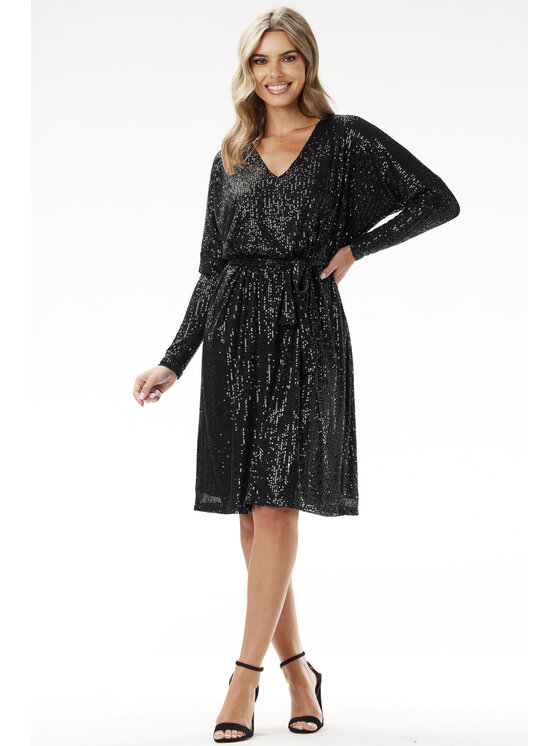 Awama Awama Abito da sera A690 Nero Basic Fit
