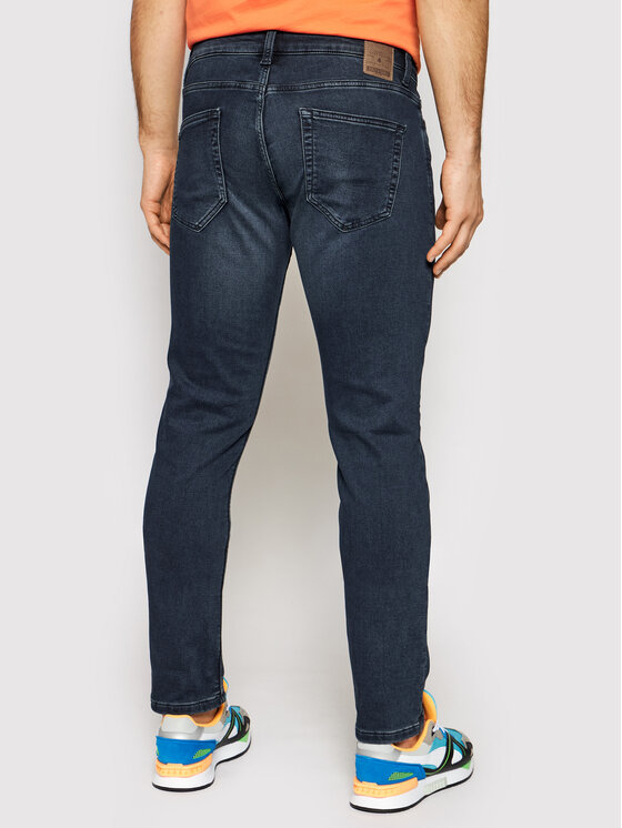 Only & Sons Only & Sons Jeansy Loom 22013631 Tmavomodrá Slim Fit