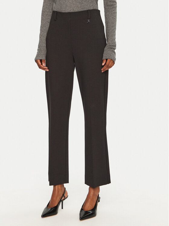 Joseph Ribkoff Joseph Ribkoff Kalhoty z materiálu 243049 Černá Wide Fit