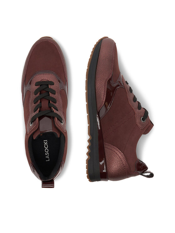Lasocki Lasocki Sneakers CEO-WI23-GOLD-07 Bordeaux