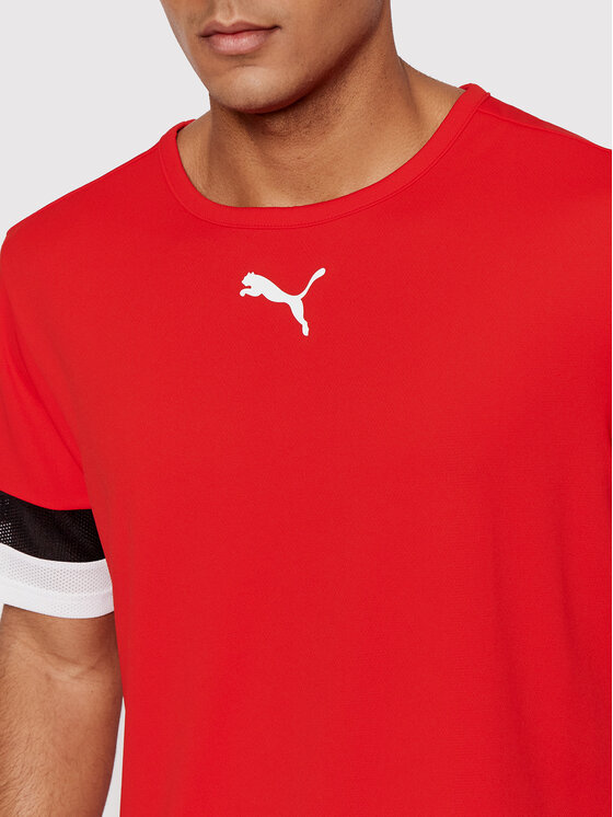 Puma Puma T-Shirt Team Rise 704932 Czerwony Regular Fit