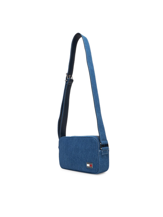 Tommy Jeans Tommy Jeans Ročna torba Tjw Cool Denim Camera Bag AW0AW17874 Modra