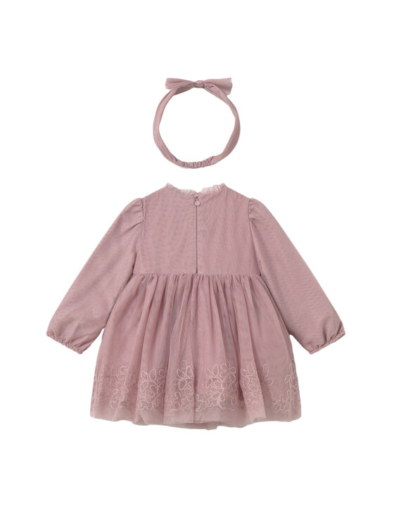 Mayoral Mayoral Eleganta kleita 2902 Rozā Regular Fit