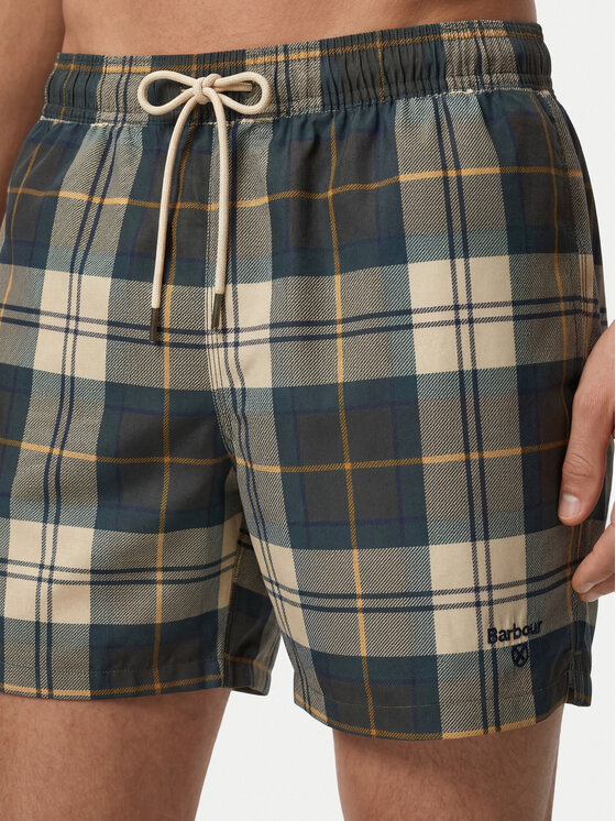 Barbour Barbour Szorty kąpielowe Staple MSW0065TN51 Zielony Regular Fit
