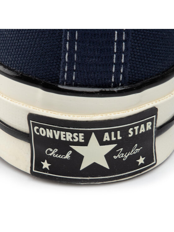 Converse Trampki Chuck 70 Ox Obsidi 164950C Granatowy | Modivo.pl