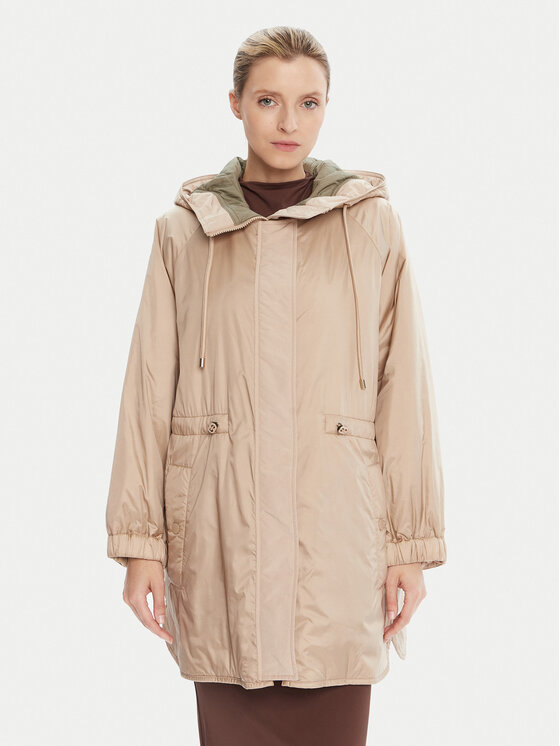 Weekend Max Mara Kurtka przejściowa Alcamo 2525496011 Beżowy Regular Fit