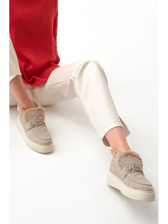 Estro Estro Stivaletti ER00112119 Beige