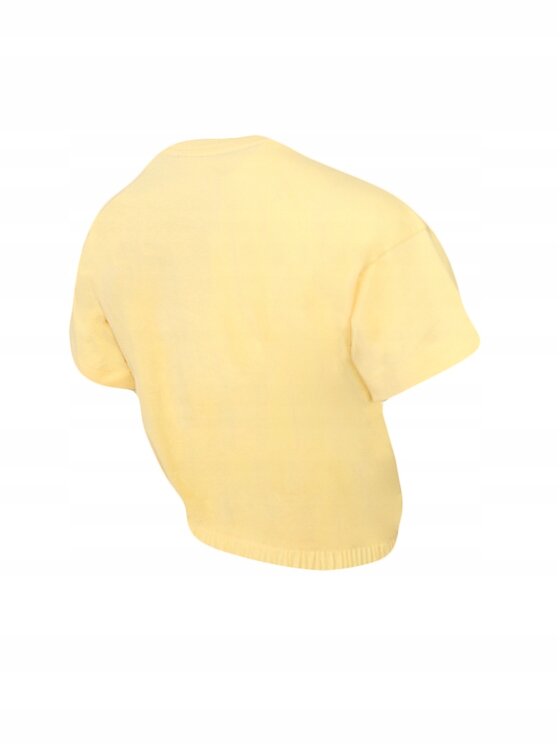 Champion Champion T-Shirt 115211 Żółty Comfortable Fit
