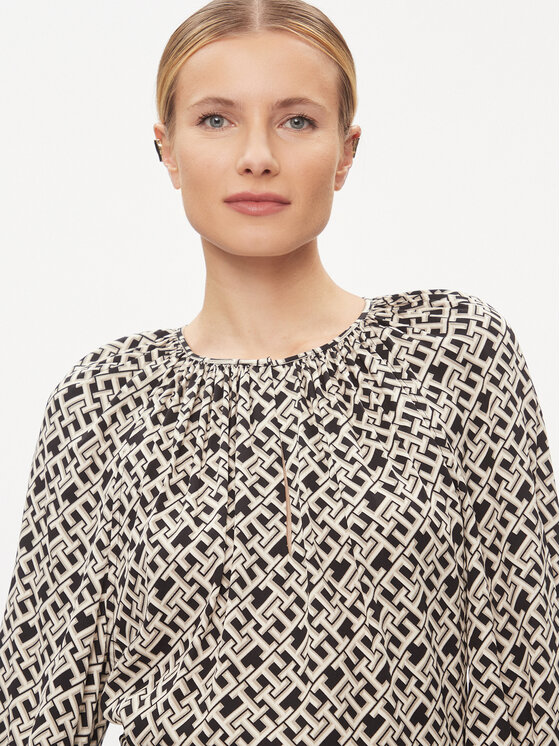 Tommy Hilfiger Tommy Hilfiger Igapäevane kleit WW0WW41020 Beež Regular Fit
