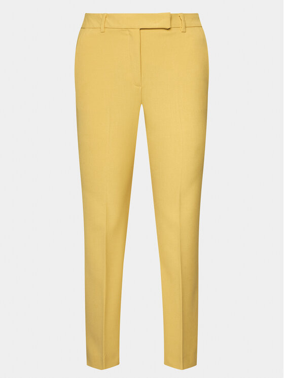 Marella Marella Stoffhose Child 2413131061200 Goldfarben Regular Fit